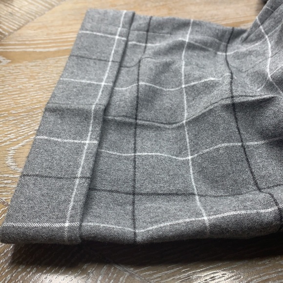 BLDWN Karol hi-Rise Straight Pants In Mist Plaid M - Picture 9 of 13